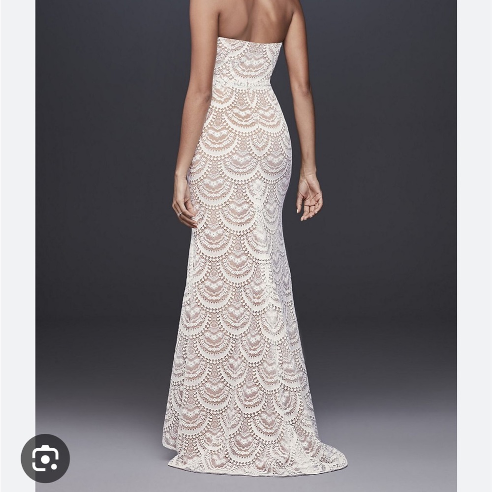 New David’s Bridal wedding dress